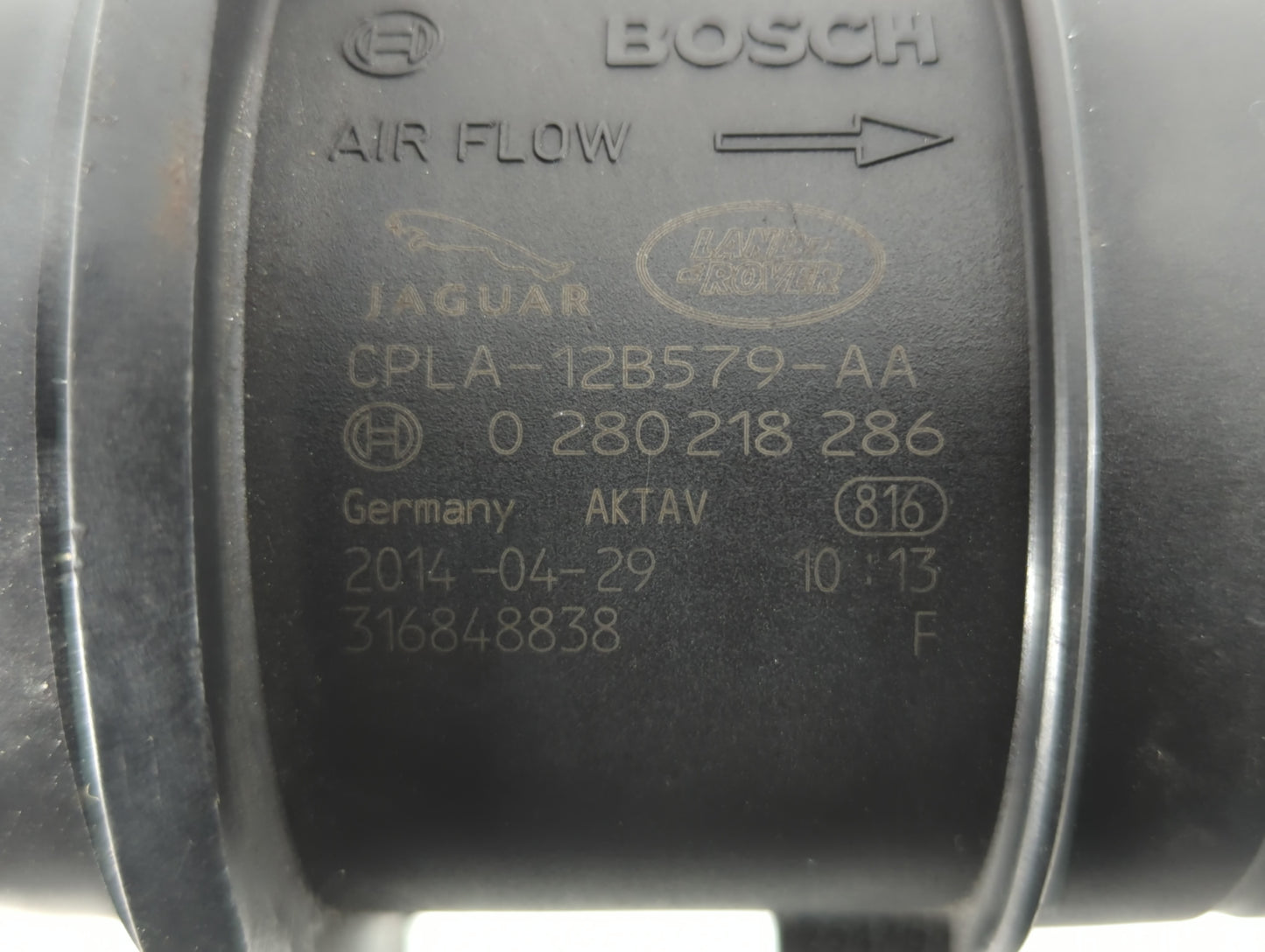 2013-2019 Jaguar Xj Mass Air Flow Meter Maf - Oemusedautoparts1.com