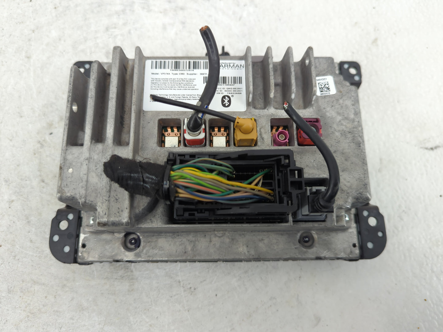 2014 Jeep Cherokee Radio AM FM Cd Player Receiver Replacement P/N:68211959AF 6434C-BE2801 Fits OEM Used Auto Parts - Oemused