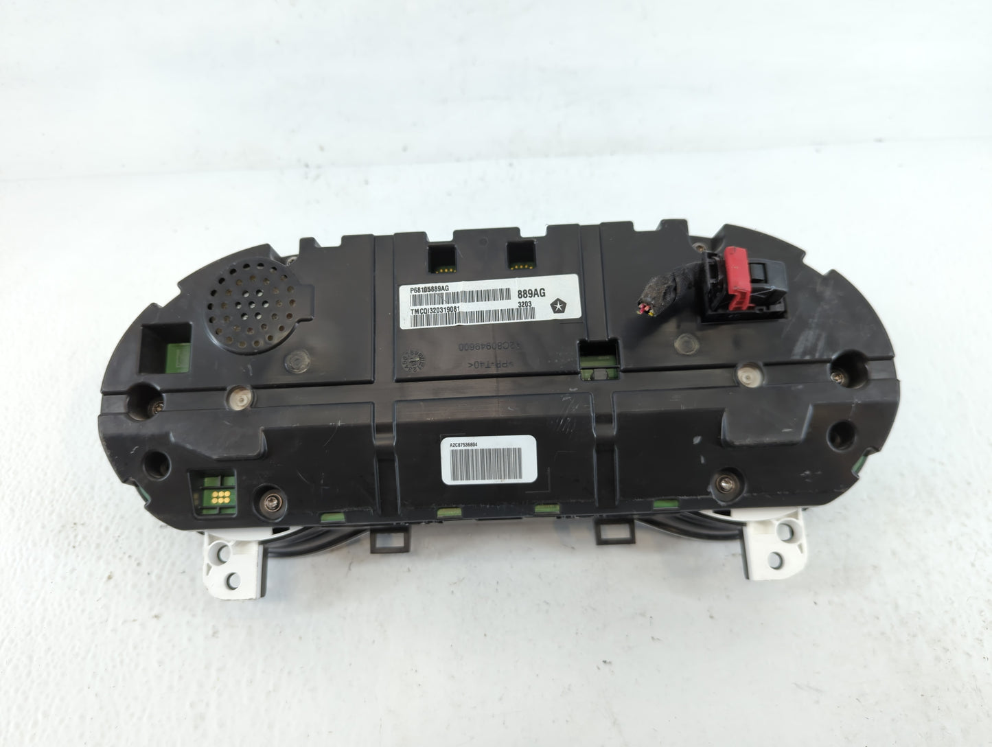 2014 Jeep Cherokee Instrument Cluster Speedometer Gauges P/N:P68105889AG Fits OEM Used Auto Parts - Oemusedautoparts1.com