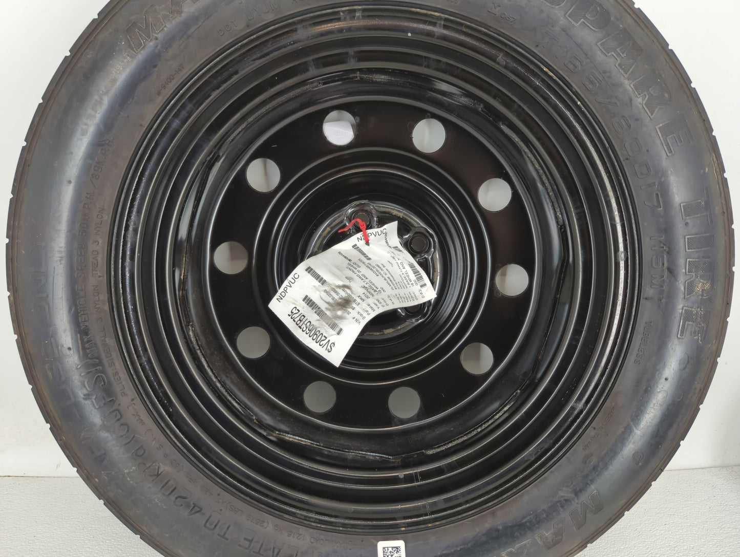 2014-2022 Jeep Cherokee Spare Donut Tire Wheel Rim Oem - Oemusedautoparts1.com