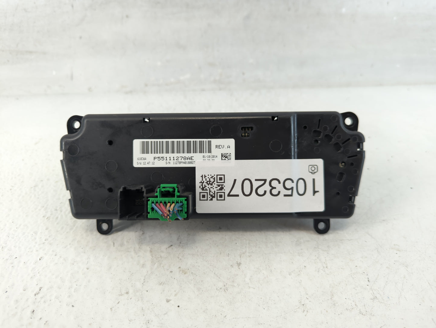 2014 Jeep Compass Climate Control Module Temperature AC/Heater Replacement P/N:P55111278AE Fits Fits 2011 2012 2013 2015 201