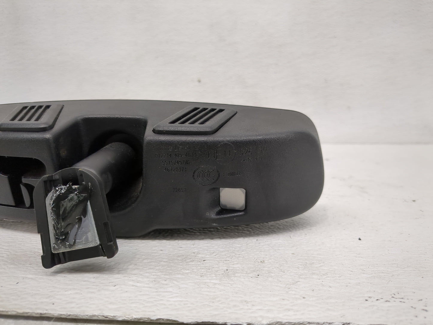 2014 Jeep Compass Interior Rear View Mirror Replacement OEM P/N:E11026130 Fits OEM Used Auto Parts - Oemusedautoparts1.com