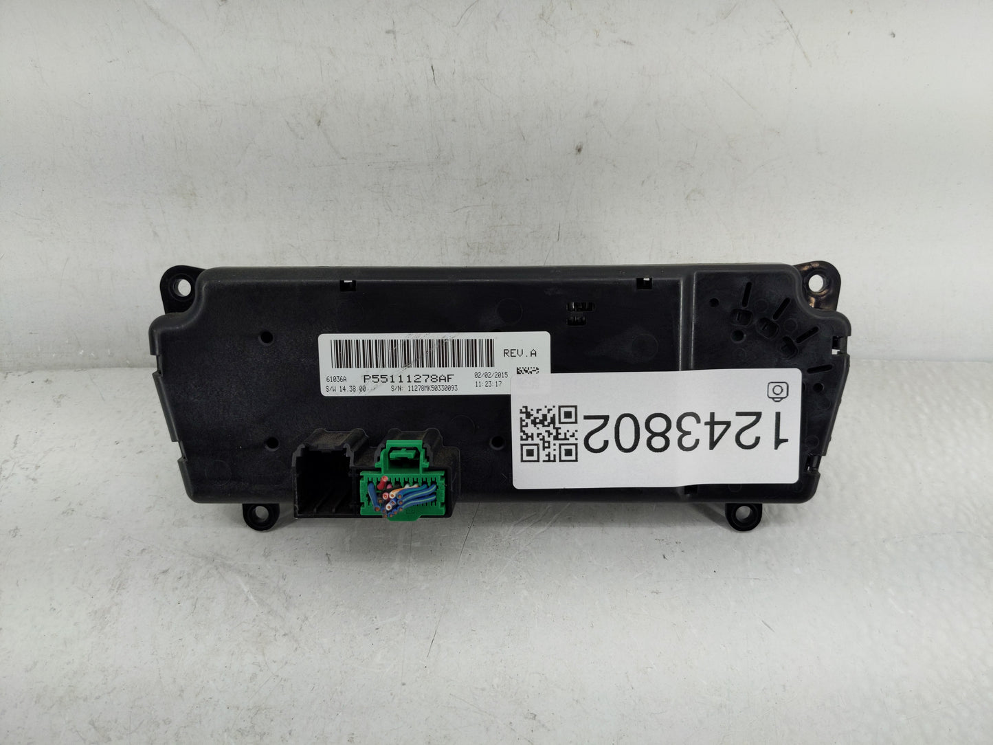 2014 Jeep Compass Climate Control Module Temperature AC/Heater Replacement P/N:P55111278AF Fits Fits 2011 2012 2013 2015 201
