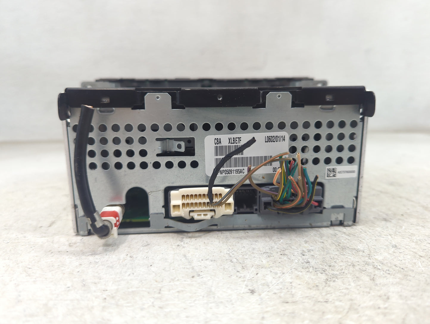 2012-2017 Jeep Compass Radio AM FM Cd Player Receiver Replacement P/N:P05091195AC Fits Fits 2012 2013 2014 2015 2016 2017 OE