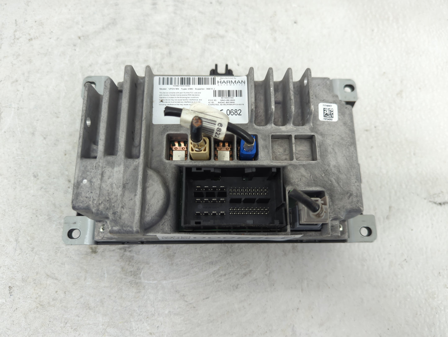 2014 Jeep Grand Cherokee Radio AM FM Cd Player Receiver Replacement P/N:68150036AG Fits OEM Used Auto Parts - Oemusedautopar