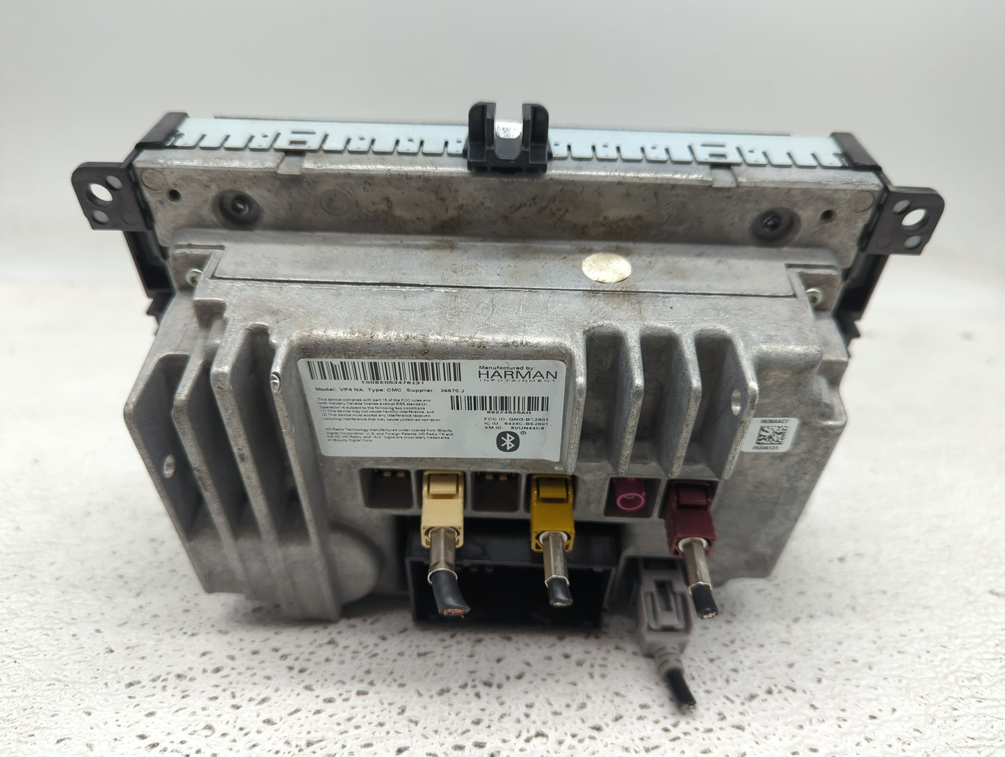 2014 Jeep Grand Cherokee Radio AM FM Cd Player Receiver Replacement P/N:68224525AH Fits OEM Used Auto Parts - Oemusedautopar