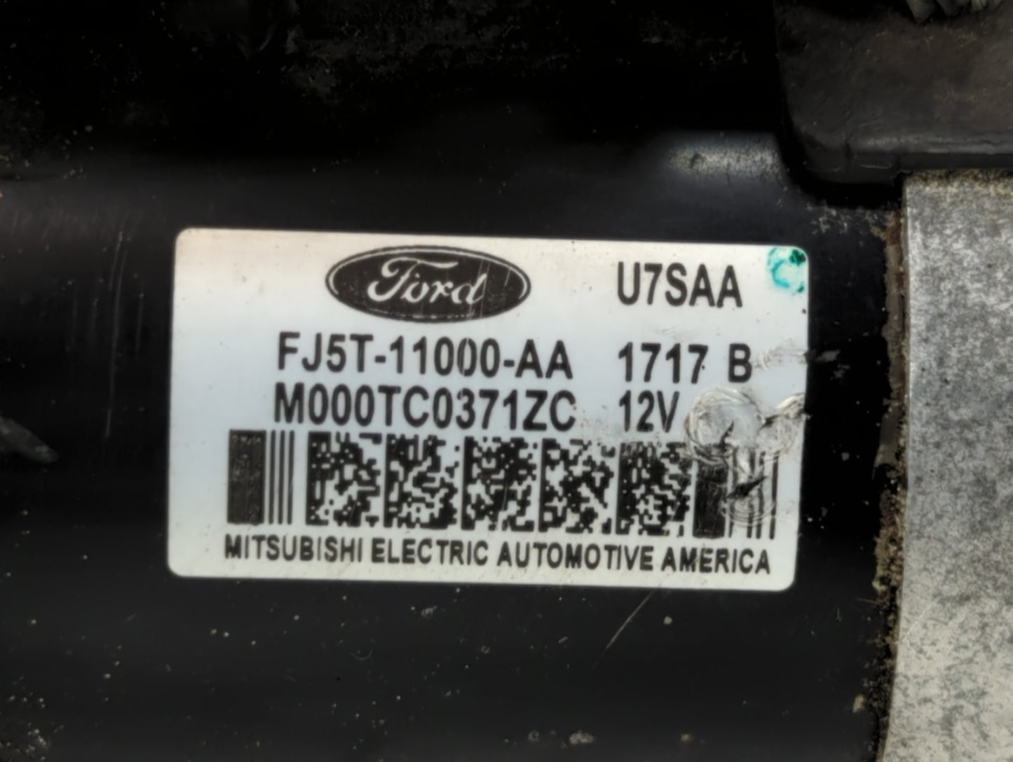 2014-2018 Jeep Grand Cherokee Car Starter Motor Solenoid OEM P/N:M000TC0371ZC FJ5T-11000-AA Fits OEM Used Auto Parts - Oemus