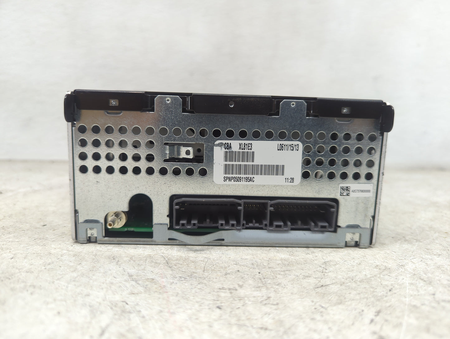 2012-2017 Jeep Patriot Radio AM FM Cd Player Receiver Replacement P/N:P05091195AC Fits Fits 2012 2013 2014 2015 2016 2017 OE