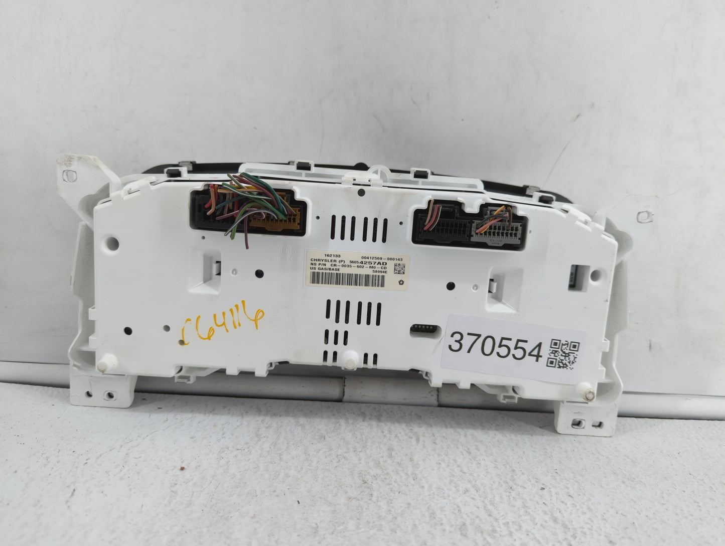 2013 Jeep Patriot Instrument Cluster Speedometer Gauges P/N:56054257AD CR-0035-504-M0-C0, 68080402AF Fits OEM Used Auto Part