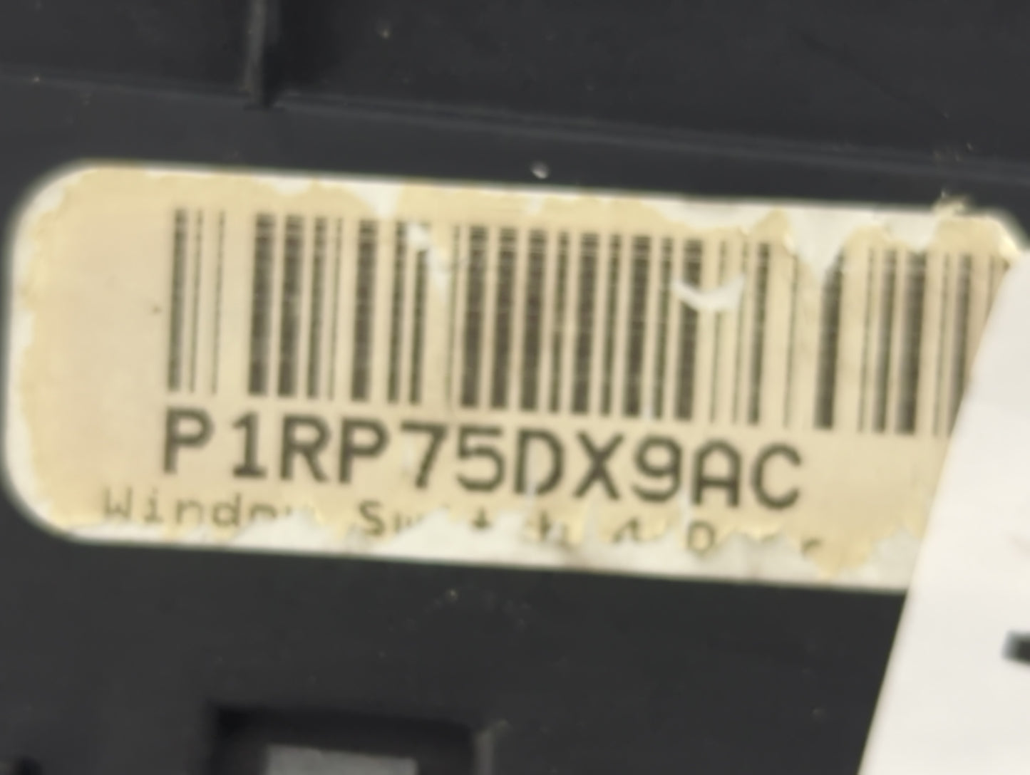 2011-2018 Jeep Wrangler Master Power Window Switch Replacement Driver Side Left P/N:P1RP75DX9AC Fits OEM Used Auto Parts - O