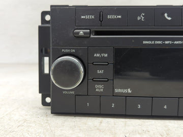 2012-2014 Jeep Wrangler Radio AM FM Cd Player Receiver Replacement P/N:P05091198AC SPNP05091198AC Fits Fits 2012 2013 2014 OEM Used Auto Parts