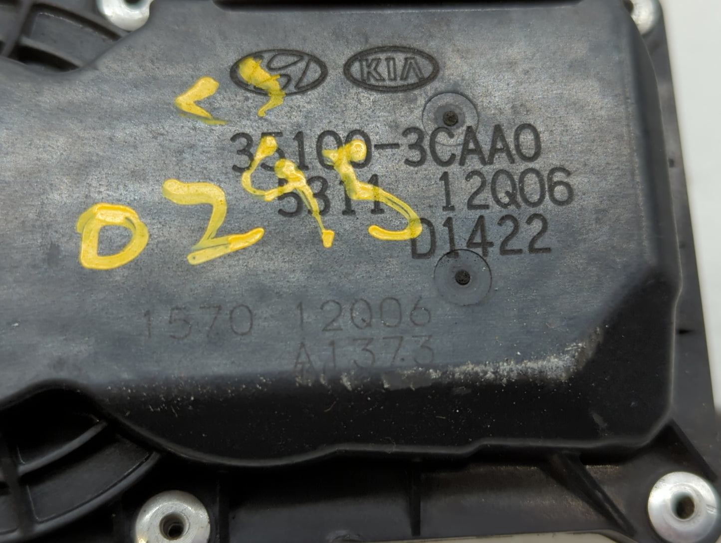 2014-2016 Kia Cadenza Throttle Body P/N:5312 7S14 5310 4P18, 35100-3CAA0 Fits Fits 2012 2013 2014 2015 2016 2017 2018 OEM Us