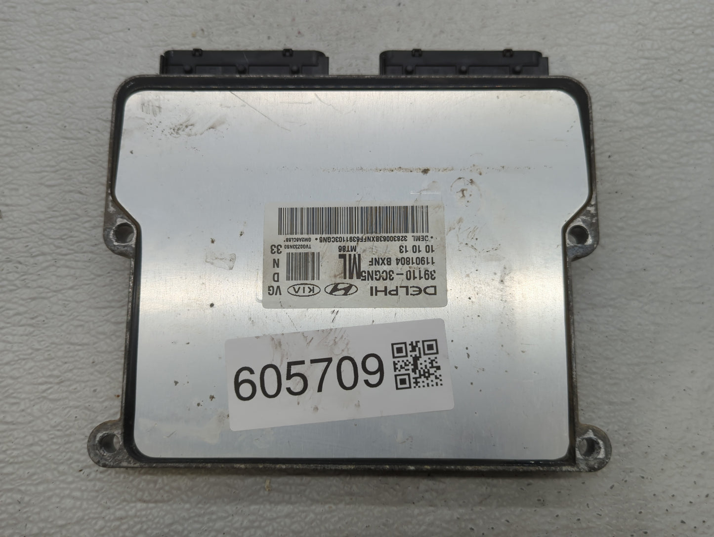 2014-2016 Kia Cadenza PCM Engine Control Computer ECU ECM PCU OEM P/N:39110-3CGN5 Fits Fits 2014 2015 2016 OEM Used Auto Par