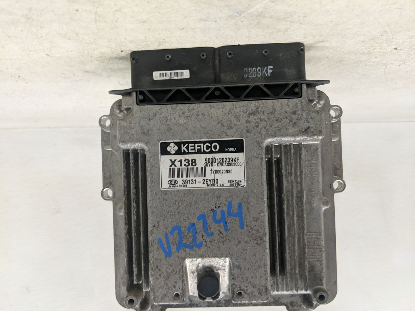 2014 Kia Forte PCM Engine Control Computer ECU ECM PCU OEM P/N:39131-2EYB0 Fits OEM Used Auto Parts - Oemusedautoparts1.com