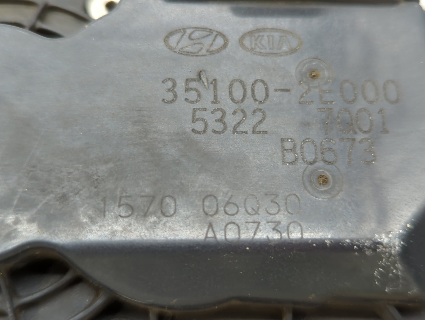 2014-2018 Kia Forte Throttle Body P/N:35100-2E000 35100-2E710 Fits Fits 2011 2012 2013 2014 2015 2016 2017 2018 2019 2020 20