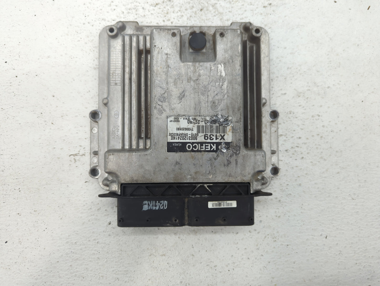 2014 Kia Forte PCM Engine Control Computer ECU ECM PCU OEM P/N:39133-2EXB0 39102-2EXB0, 39103-2EXB0 Fits OEM Used Auto Parts
