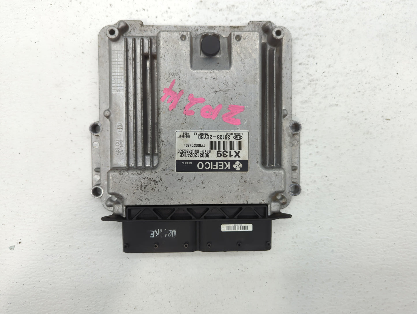 2014 Kia Forte PCM Engine Control Computer ECU ECM PCU OEM P/N:39133-2EYB2 39133-2EYB0 Fits OEM Used Auto Parts - Oemusedaut