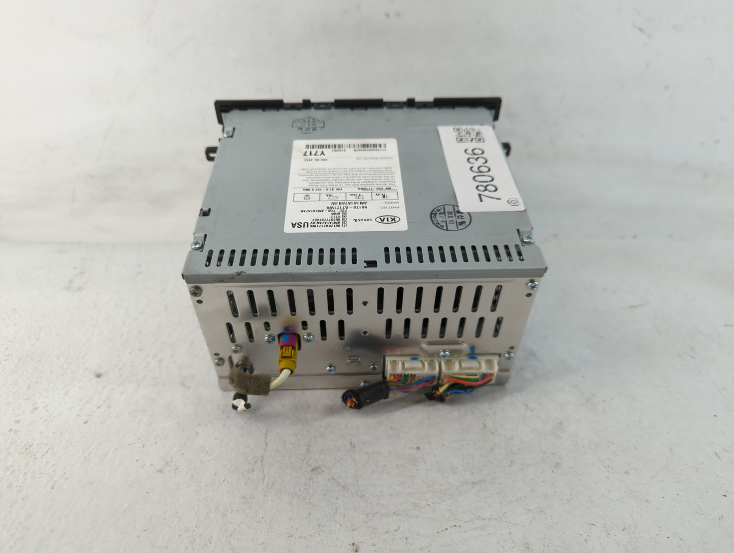 2014-2016 Kia Forte Radio AM FM Cd Player Receiver Replacement P/N:96170-A7171WK Fits Fits 2014 2015 2016 OEM Used Auto Part