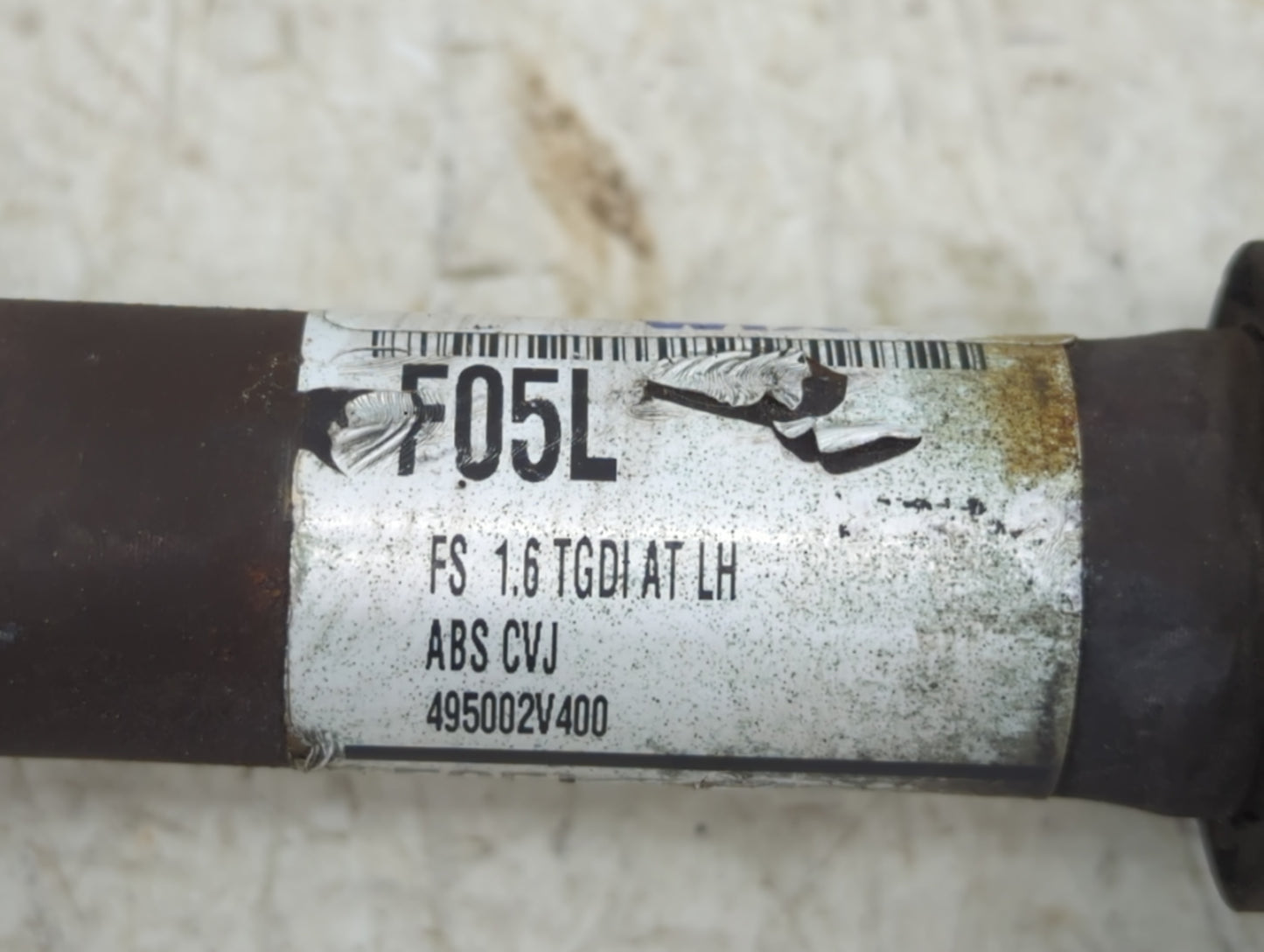 2014-2016 Kia Forte5 Axle Shaft Front Driver Cv C/v - Oemusedautoparts1.com