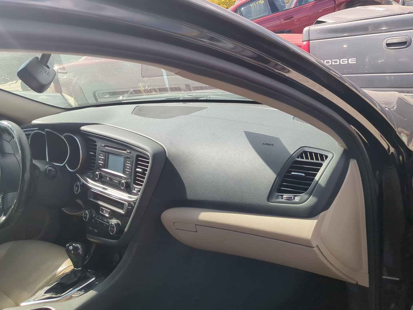 2014-2016 Kia Optima Air Bag Passenger Right Dashboard OEM Fits Fits 2014 2015 2016 OEM Used Auto Parts - Oemusedautoparts1.