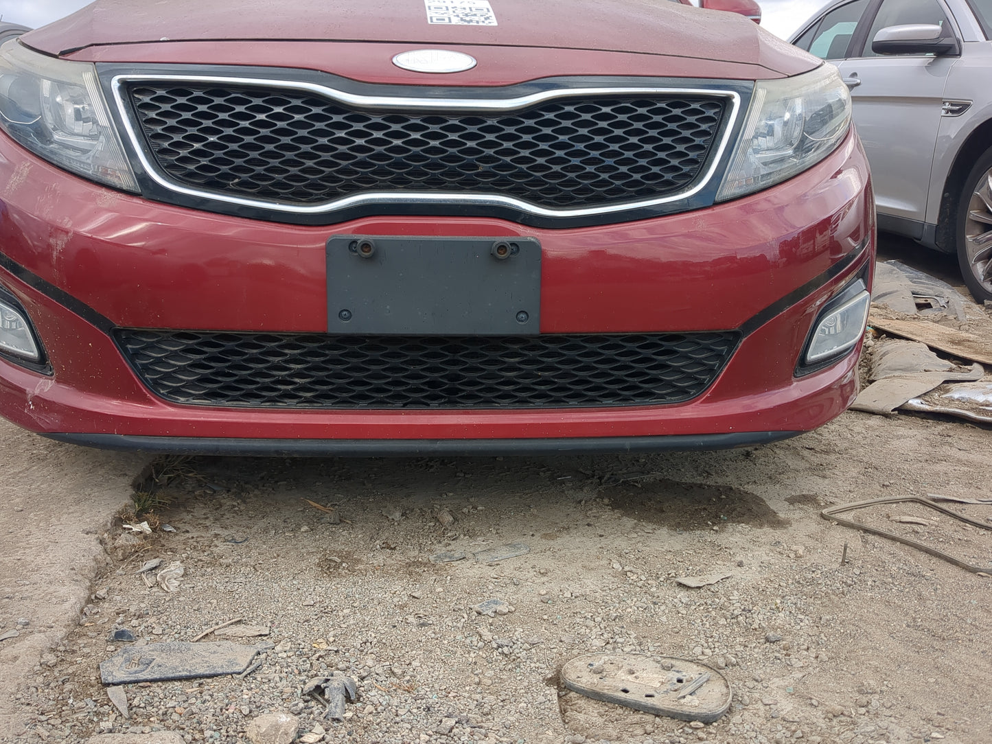 2014-2015 Kia Optima Front Grille Bumper Not Included - Oemusedautoparts1.com