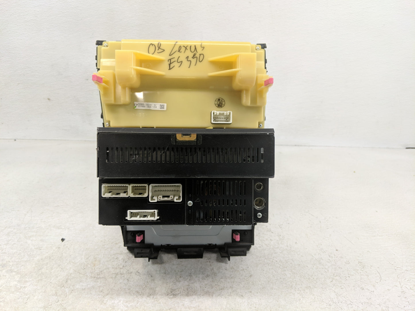 2014-2015 Kia Optima Radio AM FM Cd Player Receiver Replacement P/N:237000-1834 55900-33C10 Fits Fits 2014 2015 OEM Used Aut