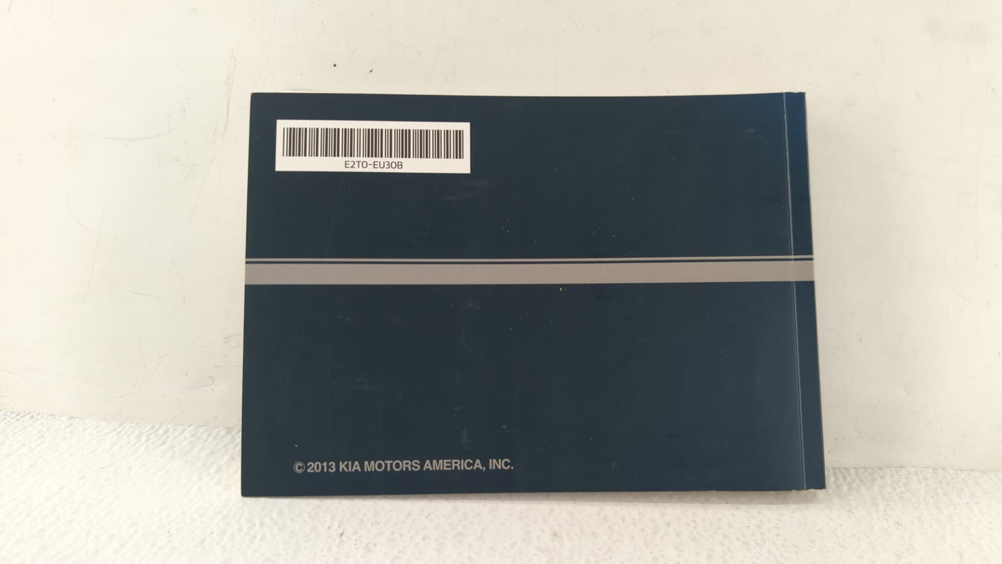 2014 Kia Optima Owners Manual Book Guide OEM Used Auto Parts - Oemusedautoparts1.com