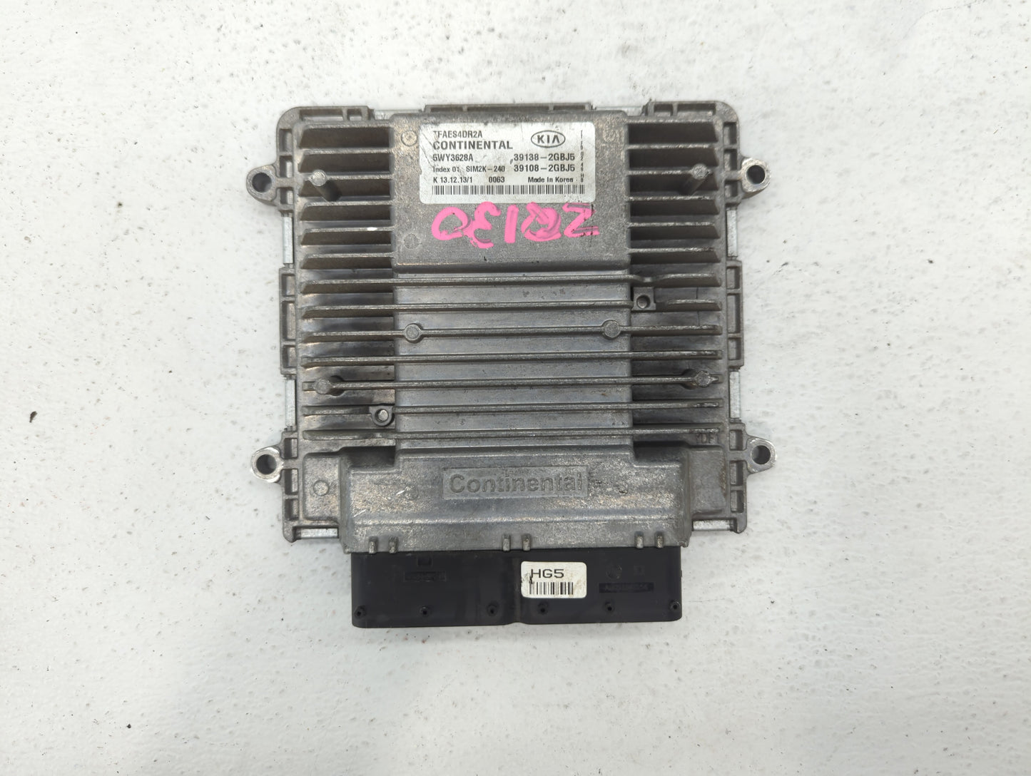 2014-2015 Kia Optima PCM Engine Control Computer ECU ECM PCU OEM P/N:39138-2GBJ5 39108-2GBJ5 Fits Fits 2014 2015 OEM Used Au