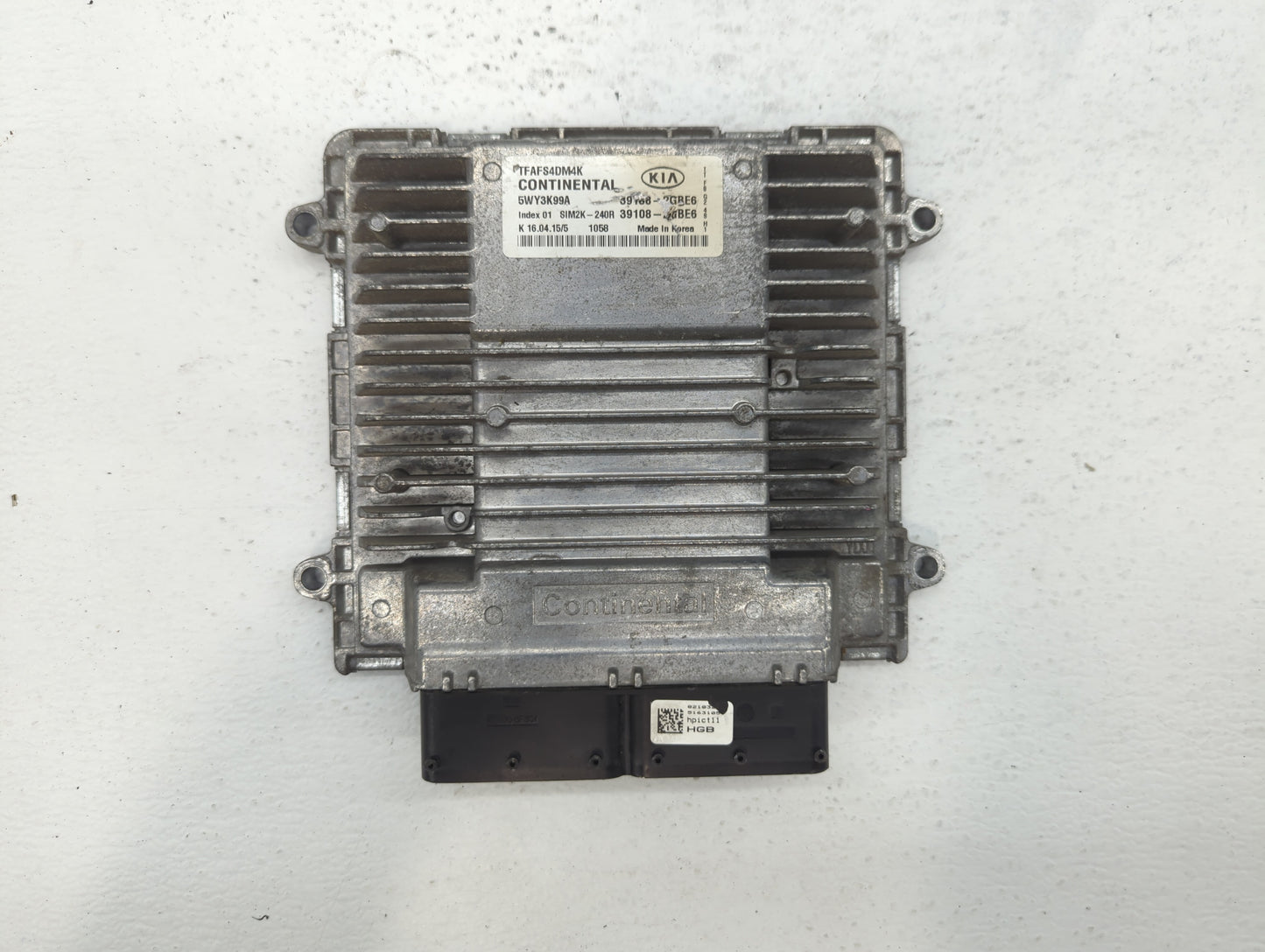 2014-2015 Kia Optima PCM Engine Control Computer ECU ECM PCU OEM P/N:39138-2GBE6 39108-2GBE6, 39108-2GBJ6 Fits Fits 2014 201
