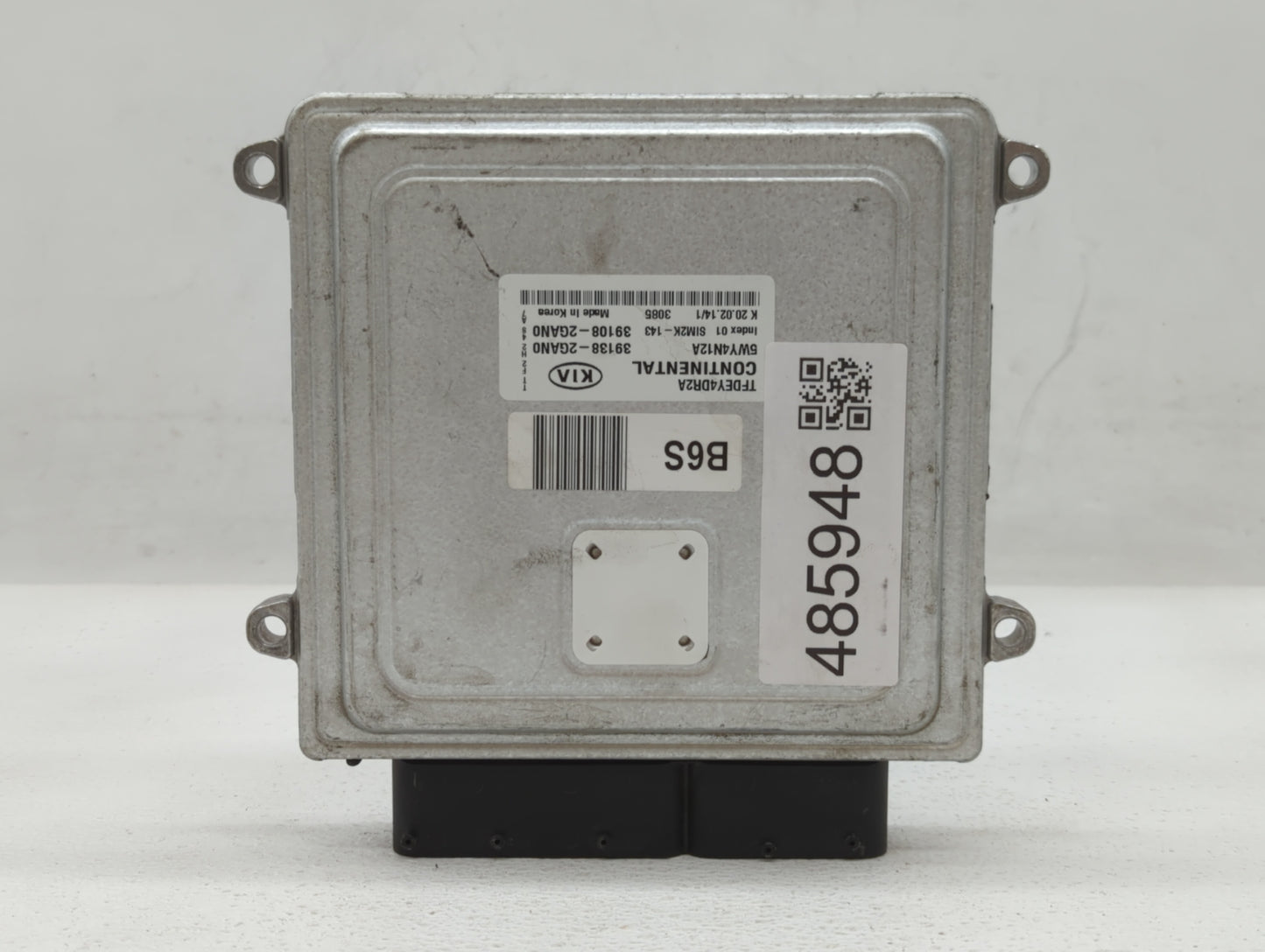 2014 Kia Optima PCM Engine Control Computer ECU ECM PCU OEM P/N:39138-2GAN0 39108-2GAN0 Fits OEM Used Auto Parts - Oemusedau