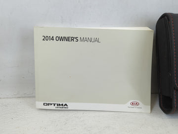 2014 Kia Optima Owners Manual Book Guide P/N:E4U0-EU43C OEM Used Auto Parts