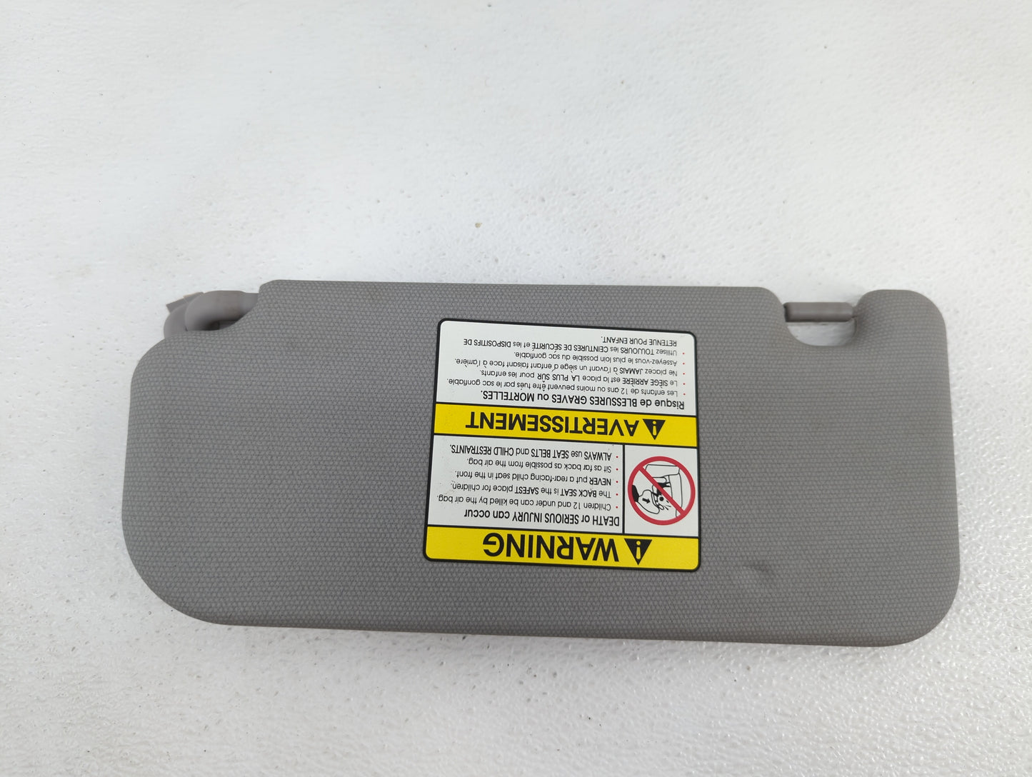 2012-2017 Kia Rio Sun Visor Shade Replacement Passenger Right Mirror Fits Fits 2012 2013 2014 2015 2016 2017 OEM Used Auto P