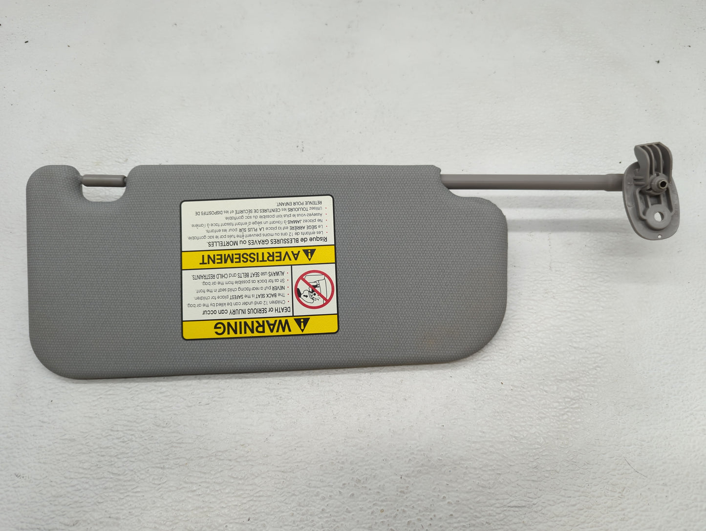 2012-2017 Kia Rio Sun Visor Shade Replacement Driver Left Mirror Fits Fits 2012 2013 2014 2015 2016 2017 OEM Used Auto Parts