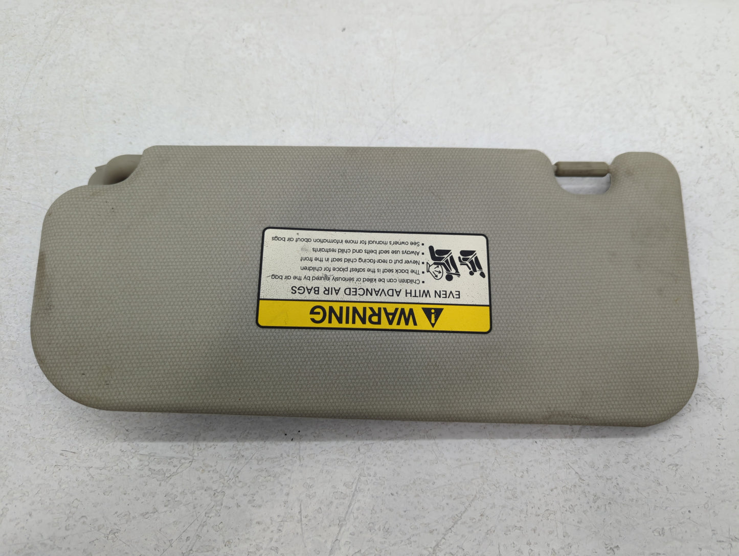 2012-2017 Kia Rio Sun Visor Shade Replacement Passenger Right Mirror Fits Fits 2012 2013 2014 2015 2016 2017 OEM Used Auto P