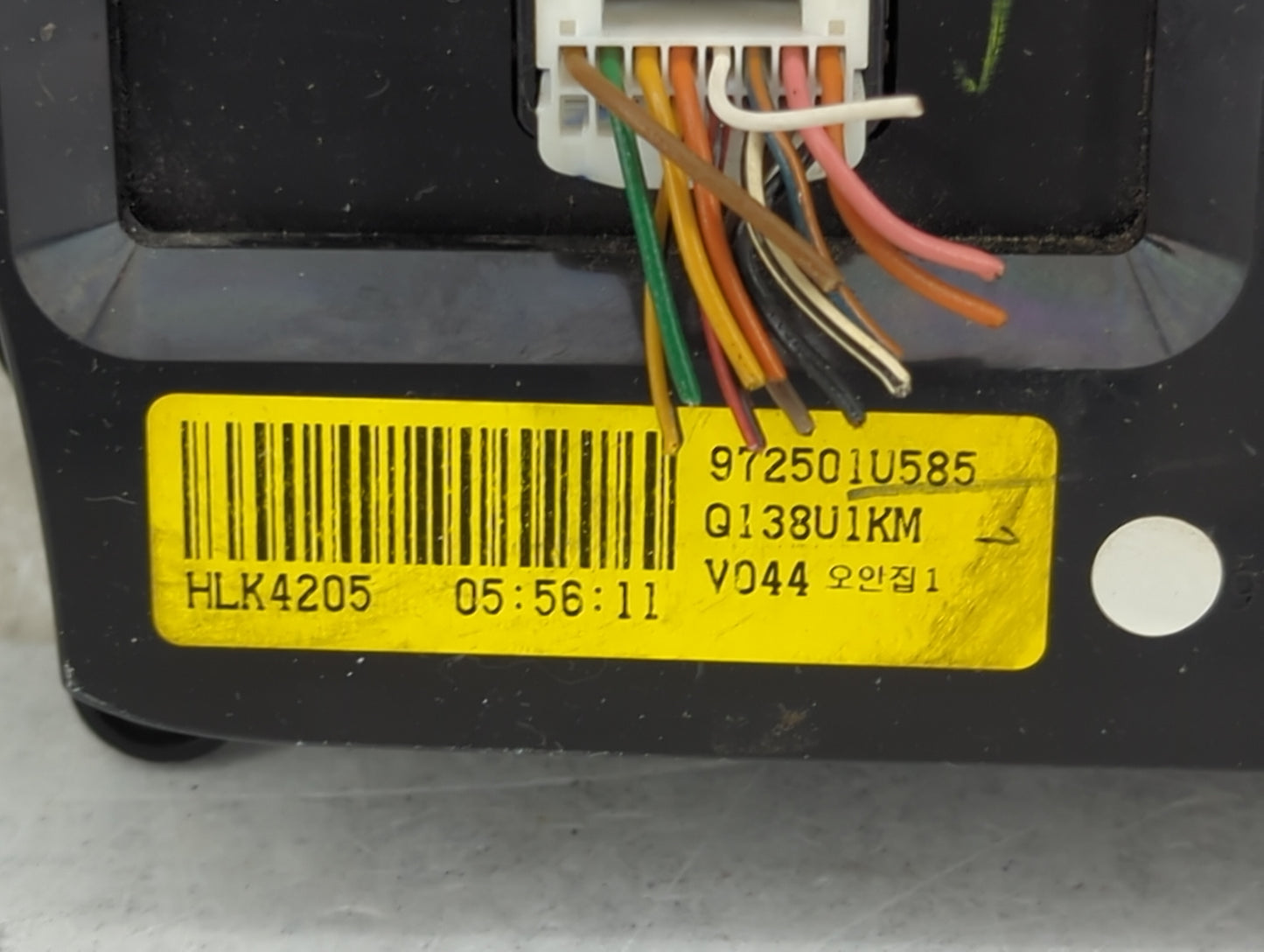 2014-2015 Kia Sorento Climate Control Module Temperature AC/Heater Replacement P/N:972501U575 972501U5856 Fits Fits 2014 201