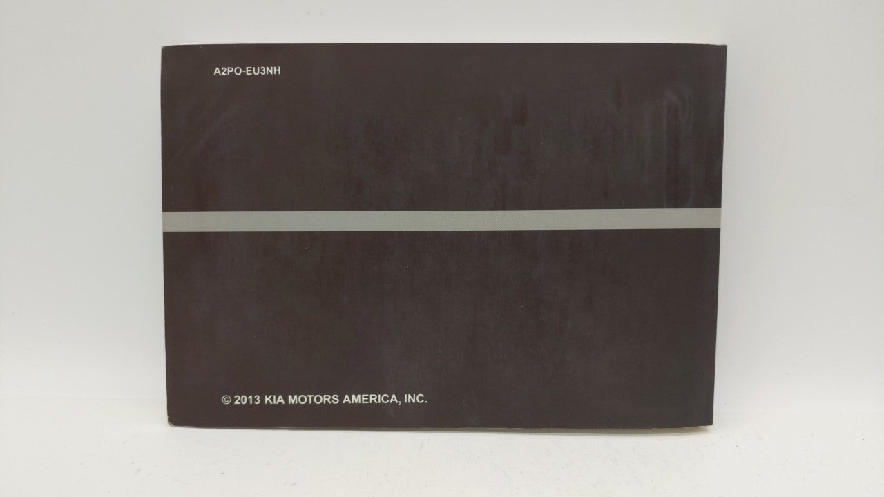 2014 Kia Sorento Owners Manual Book Guide OEM Used Auto Parts - Oemusedautoparts1.com