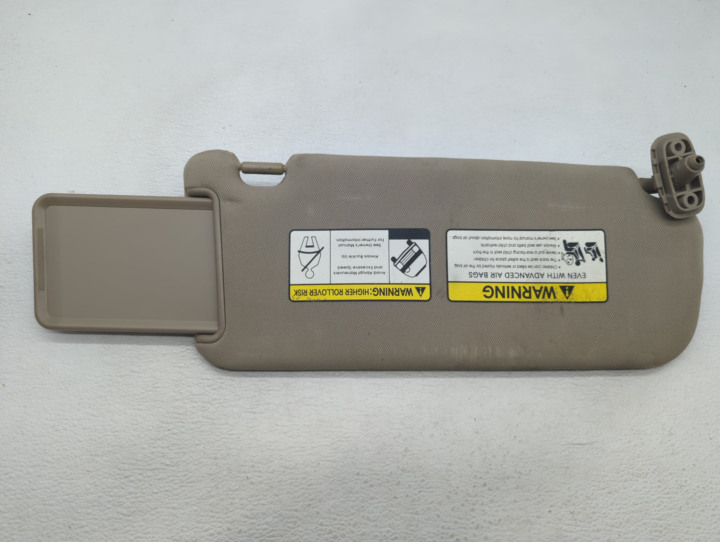 2011-2015 Kia Sorento Sun Visor Shade Replacement Driver Left Mirror Fits Fits 2011 2012 2013 2014 2015 OEM Used Auto Parts