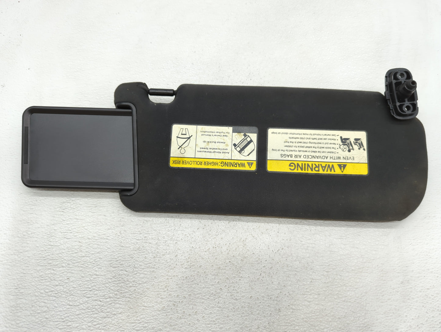 2011-2015 Kia Sorento Sun Visor Shade Replacement Driver Left Mirror Fits Fits 2011 2012 2013 2014 2015 OEM Used Auto Parts