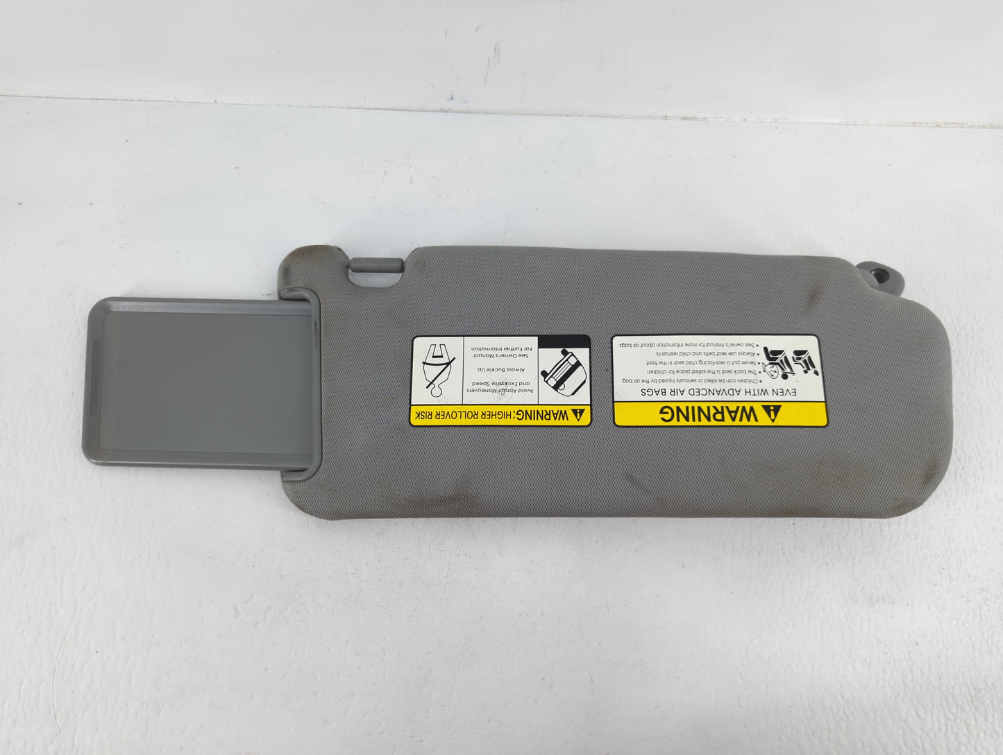2011-2015 Kia Sorento Sun Visor Shade Replacement Driver Left Mirror Fits Fits 2011 2012 2013 2014 2015 OEM Used Auto Parts