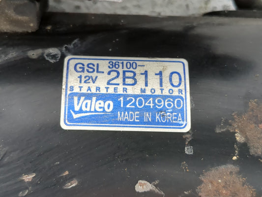 2014-2019 Kia Soul Car Starter Motor Solenoid OEM P/N:36100-2B110 Fits Fits 2014 2015 2016 2017 2018 2019 OEM Used Auto Parts