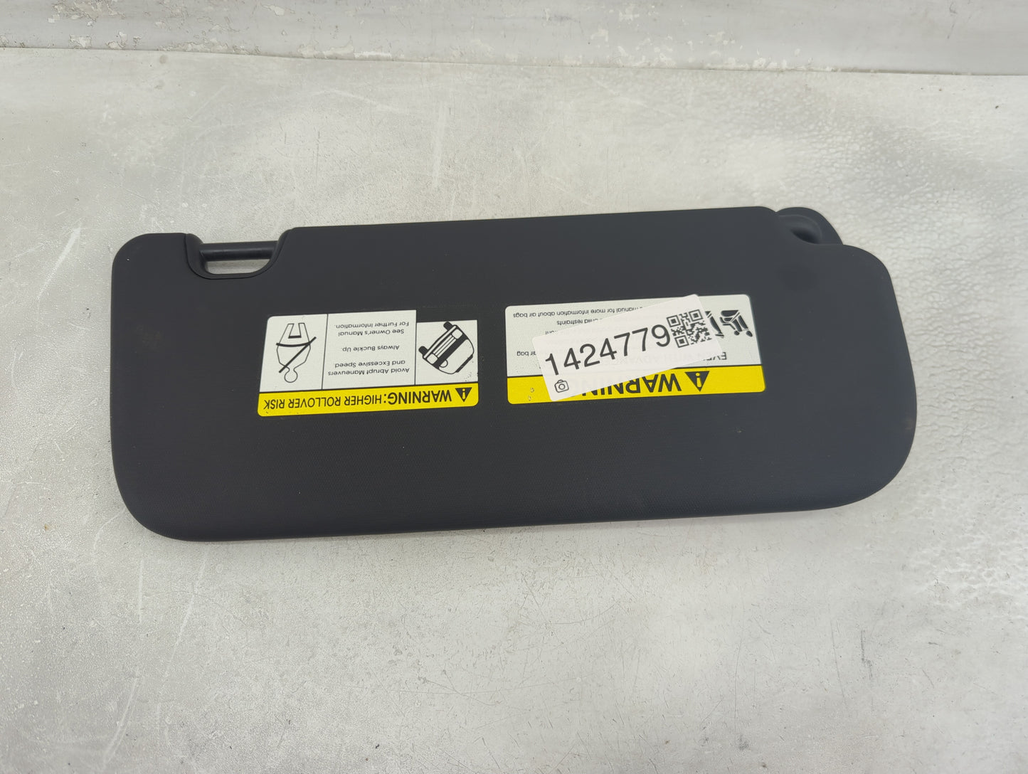 2014-2019 Kia Soul Sun Visor Shade Replacement Driver Left Mirror Fits Fits 2014 2015 2016 2017 2018 2019 OEM Used Auto Part