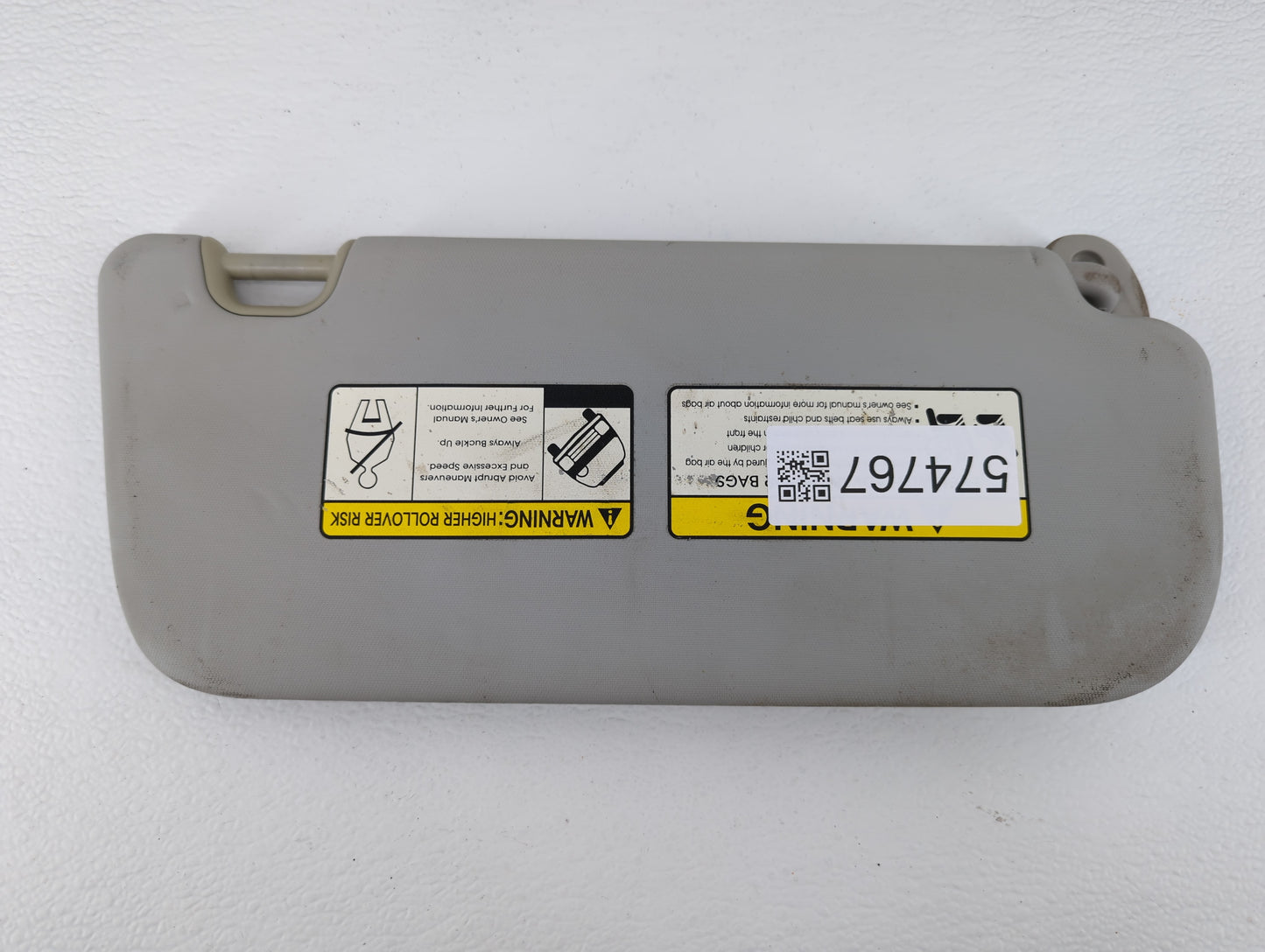 2014-2019 Kia Soul Sun Visor Shade Replacement Driver Left Mirror Fits Fits 2014 2015 2016 2017 2018 2019 OEM Used Auto Part