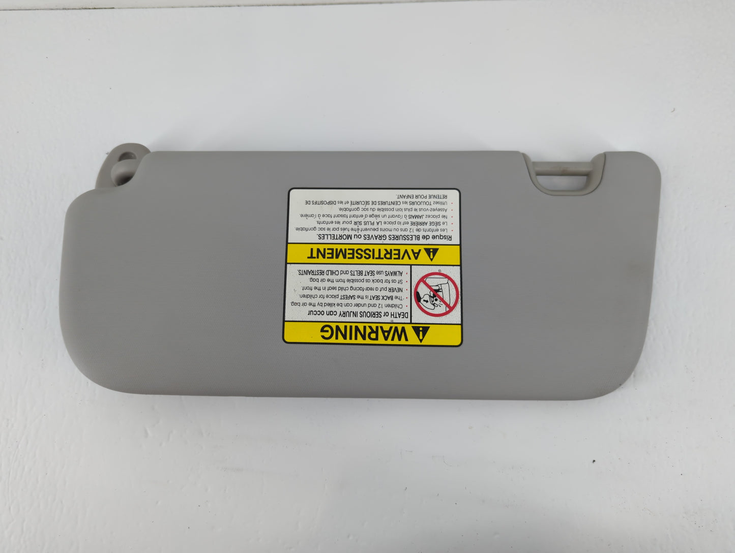 2014-2019 Kia Soul Sun Visor Shade Replacement Passenger Right Mirror Fits Fits 2014 2015 2016 2017 2018 2019 OEM Used Auto