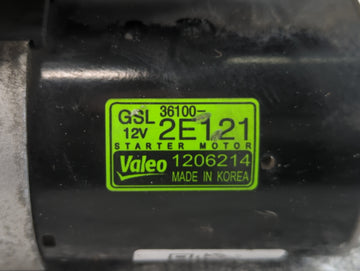2014-2015 Kia Soul Car Starter Motor Solenoid OEM P/N:36100-2E121 Fits Fits 2014 2015 2016 OEM Used Auto Parts