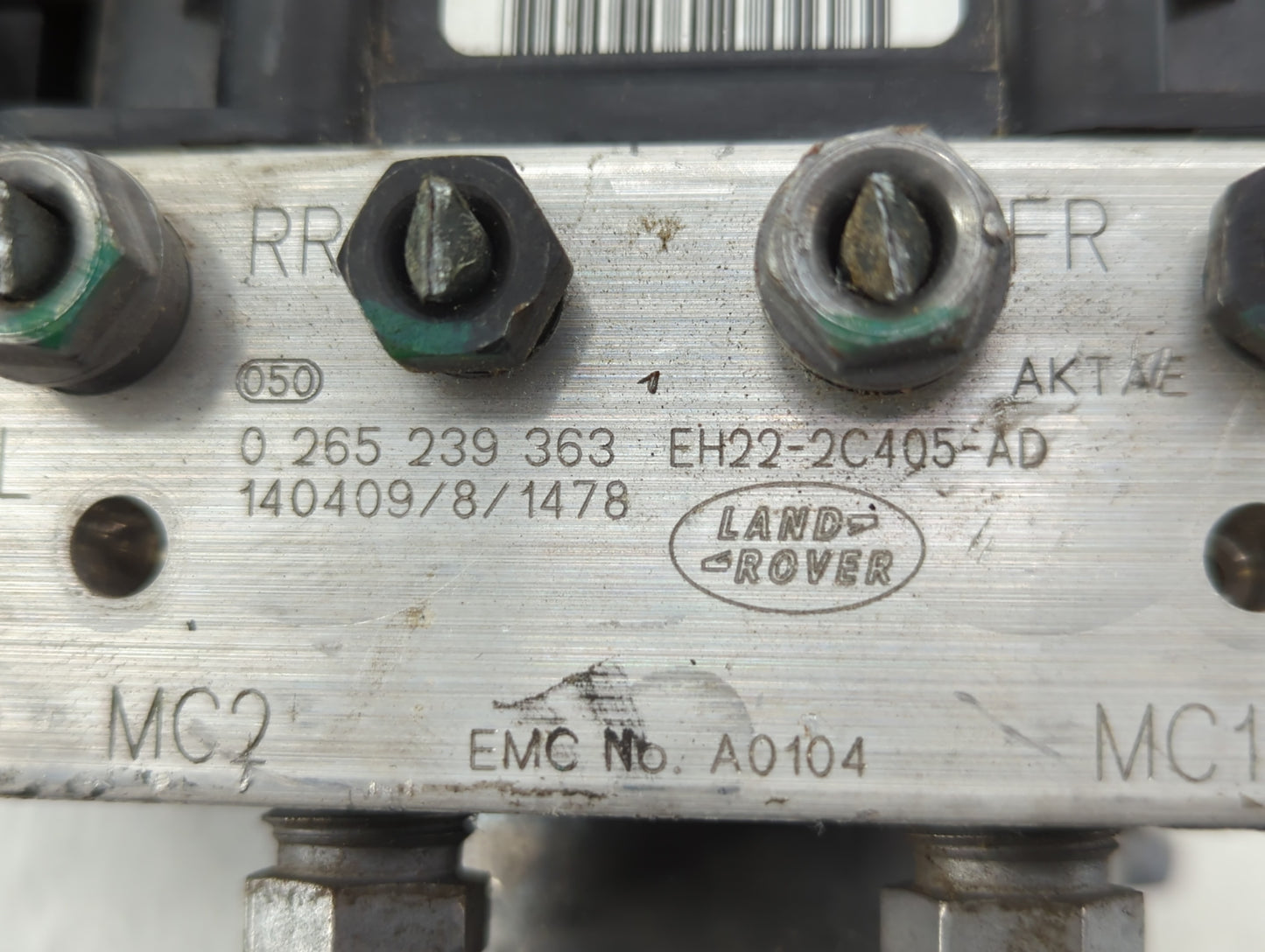 2014 Land Rover Lr4 ABS Pump Control Module Replacement P/N:140409/8/1478 0 265 239 363 Fits OEM Used Auto Parts - Oemusedau