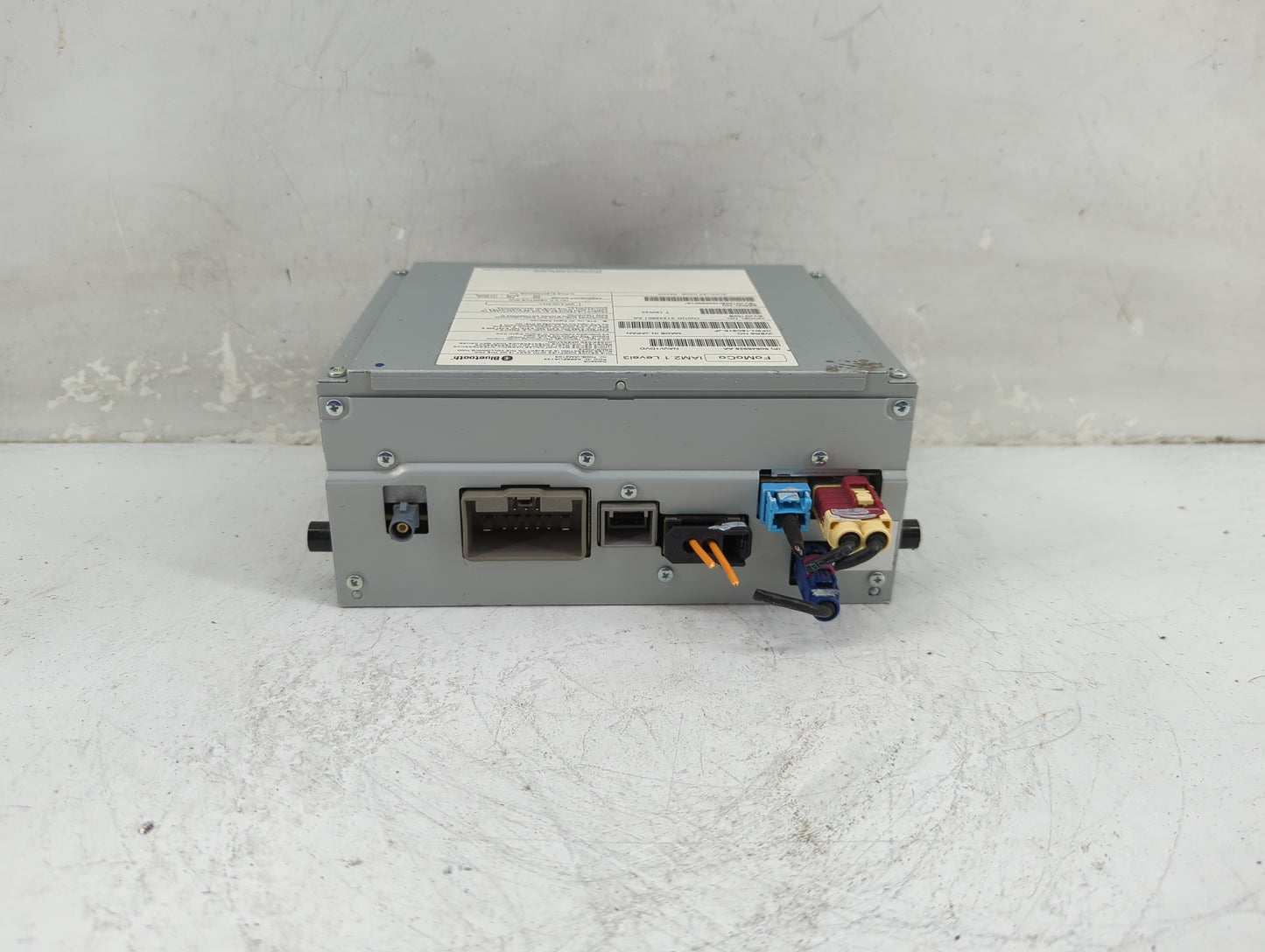 2012-2016 Land Rover Range Rover Radio AM FM Cd Player Receiver Replacement P/N:CF6N-18C815-JF BVJG102B Fits OEM Used Auto P