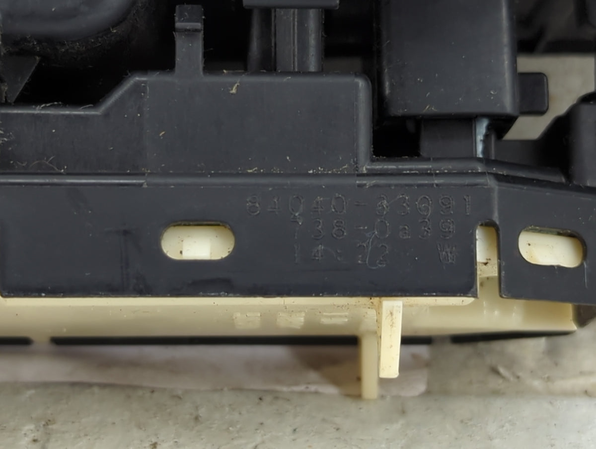 2013-2018 Lexus Es350 Master Power Window Switch Replacement Driver Side Left P/N:84040-33091 138-0a39 Fits OEM Used Auto Pa