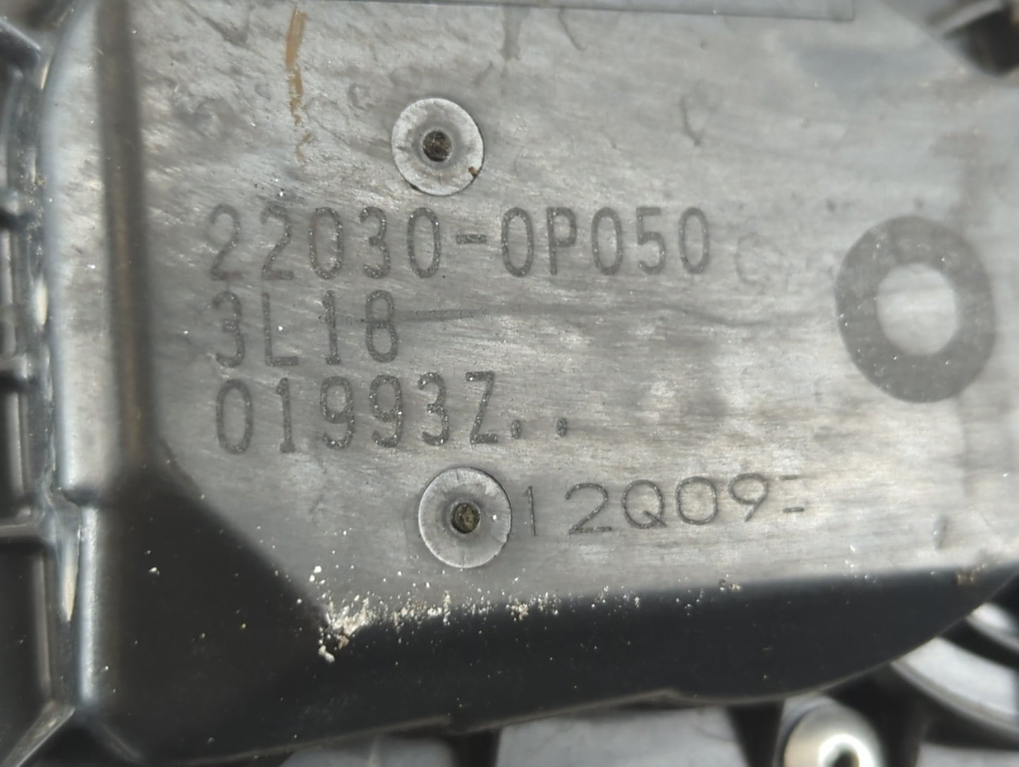 2007-2018 Lexus Es350 Throttle Body P/N:22030-0P050 Fits OEM Used Auto Parts - Oemusedautoparts1.com