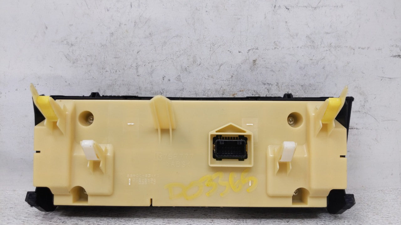 2014 Lexus Is250 Climate Control Module Temperature AC/Heater Replacement Fits OEM Used Auto Parts - Oemusedautoparts1.com