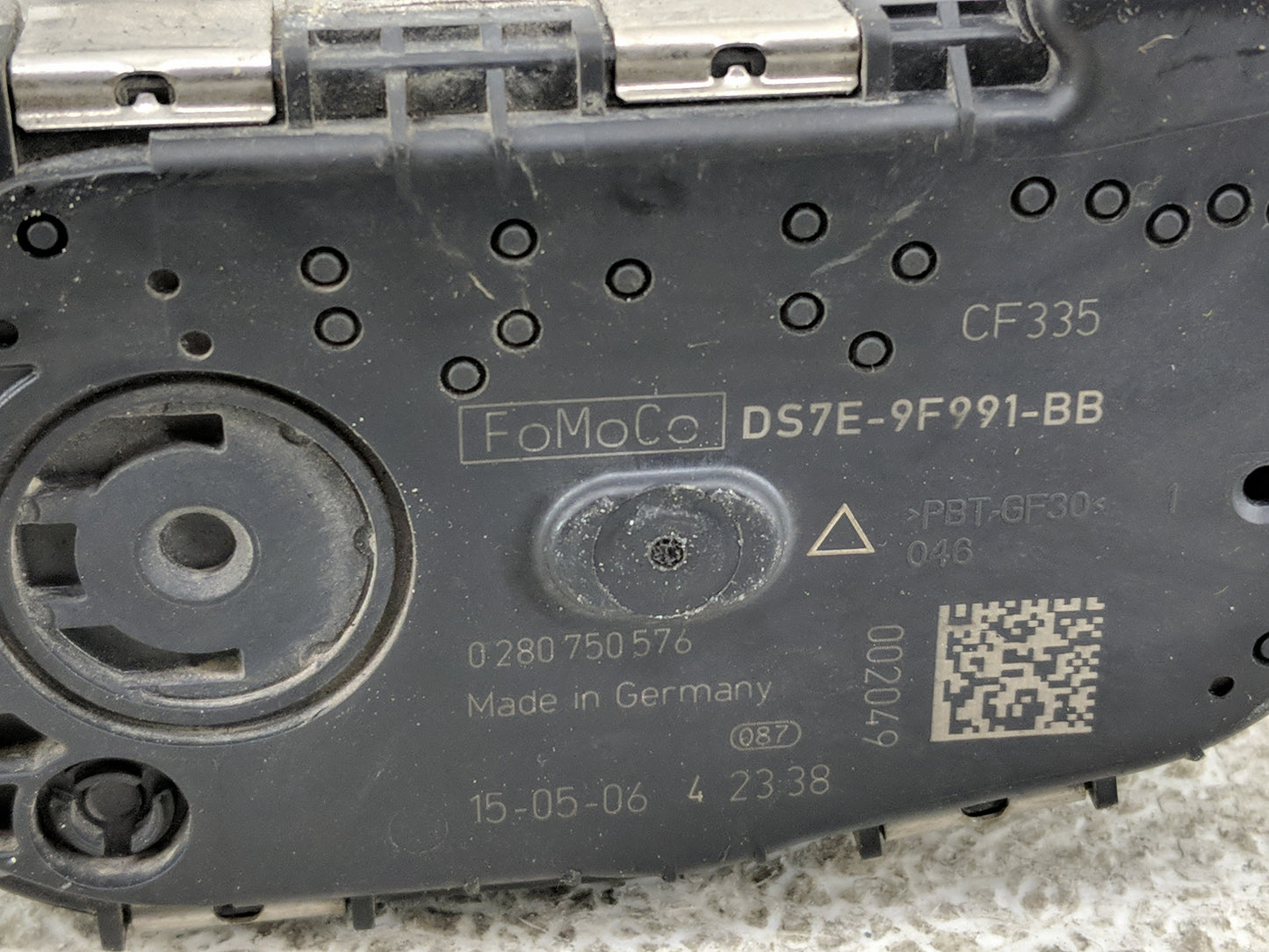2013-2016 Lincoln Mkz Throttle Body P/N:0 280 750 576 DS7E-9F991-BB Fits Fits 2012 2013 2014 2015 2016 2017 OEM Used Auto Pa